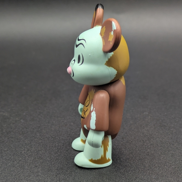 2006 Qee Ox Op Series 3 GARY TAXALI Poof 2.5" Art Toy2r FIGURE w/ Sticker Lot - Picture 5 of 8